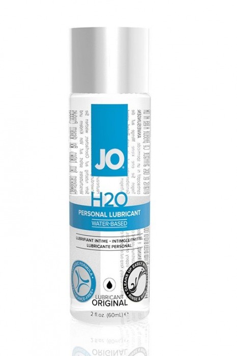 Нейтральный лубрикант на водной основе JO Personal Lubricant H2O - 60 мл. - System JO - купить с доставкой в Воронеже