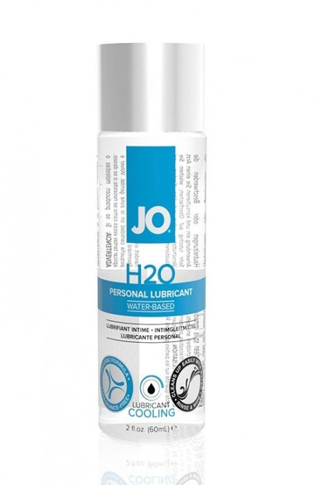 Охлаждающий лубрикант на водной основе JO Personal Lubricant H2O COOLING - 60 мл. - System JO - купить с доставкой в Воронеже