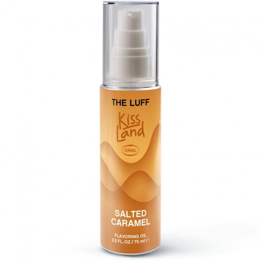 Съедобное массажное масло Kiss Land Salted Caramel - 75 мл. - THE LUFF - купить с доставкой в Воронеже