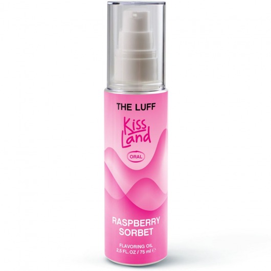 Съедобное массажное масло Kiss Land Raspberry Sorbet - 75 мл. - THE LUFF - купить с доставкой в Воронеже