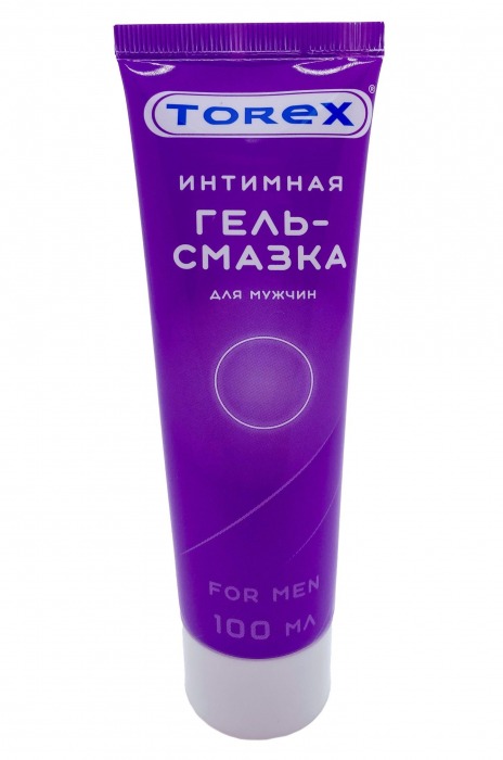 Гель-смазка на водной основе For Men - 100 мл. - Torex - купить с доставкой в Воронеже