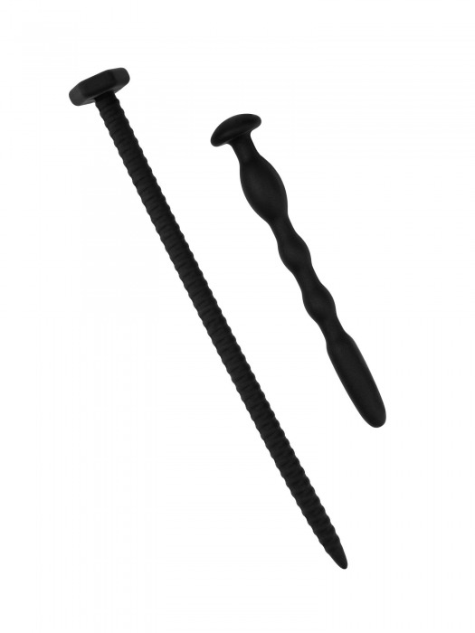 Набор из 2 черных уретральных массажеров Bolt - Lola Games - купить с доставкой в Воронеже