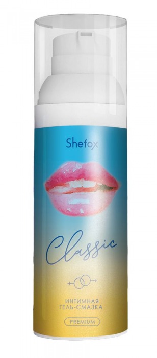 Интимная гель-смазка Shefox Premium «Классическая» - 50 мл. - Shefox - купить с доставкой в Воронеже