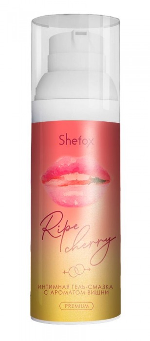 Интимная гель-смазка Shefox Premium «Спелая вишня» - 50 мл. - Shefox - купить с доставкой в Воронеже