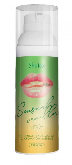 Интимная гель-смазка Shefox Premium «Чувственная ваниль» - 50 мл. - Shefox - купить с доставкой в Воронеже