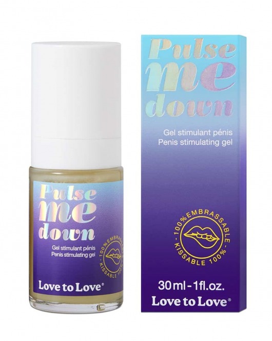 Стимулирующий гель для пениса Pulse Me Down - 30 мл. - Love to Love - купить с доставкой в Воронеже
