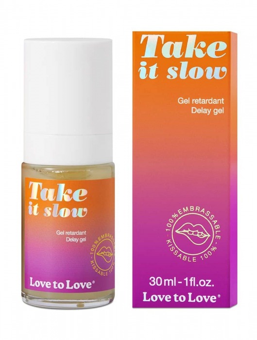 Пролонгирующий гель для мужчин Take It Slow - 30 мл. - Love to Love - купить с доставкой в Воронеже