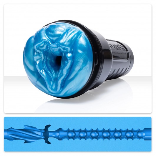 Мастурбатор-вагина Fleshlight Freaks Alien Blue Metallic - Fleshlight - в Воронеже купить с доставкой