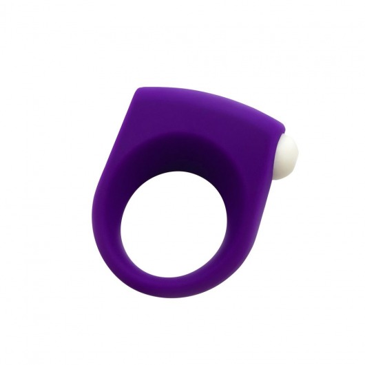 Фиолетовое эрекционное кольцо Puggle Vibrating Ring with Bullet - Adrien Lastic - в Воронеже купить с доставкой