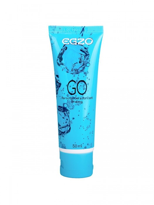 Набор из 10 пролонгирующих лубрикантов на водной основе Egzo Go (по 50 мл.) - EGZO - купить с доставкой в Воронеже