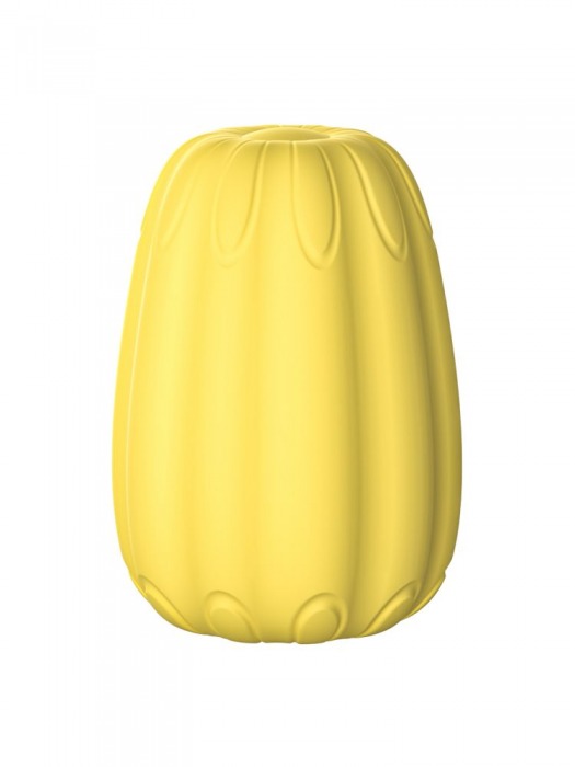 Желтый мастурбатор-яйцо Bisedze - LoveStore - в Воронеже купить с доставкой