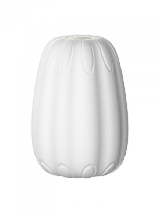 Белый мастурбатор-яйцо Bisedze - LoveStore - в Воронеже купить с доставкой