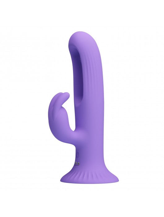 Сиреневый вибратор c функцией фингеринга Killmoulis - 17,5 см. - Baile