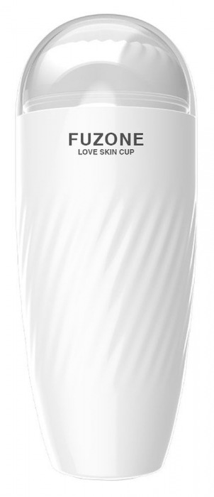 Белый мастурбатор с вибрацией в колбе Fuzone - Boys of Toys - в Воронеже купить с доставкой