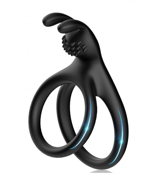 Черное эрекционное кольцо с подхватом мошонки - Boys of Toys - в Воронеже купить с доставкой