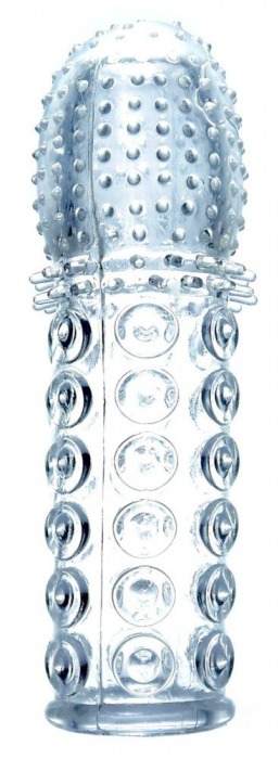 Прозрачная закрытая насадка на пенис - 13,5 см. - Boys of Toys - в Воронеже купить с доставкой