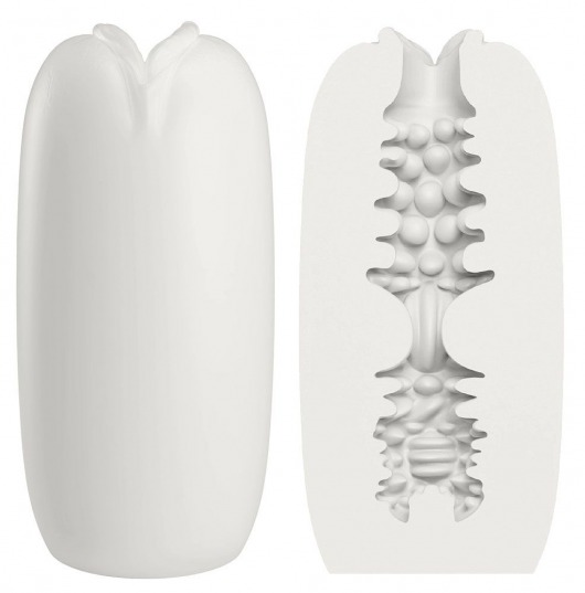 Белый мастурбатор-вагина Olga - Baile - в Воронеже купить с доставкой