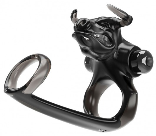 Дымчатая стимулирующая насадка на член Bull Warrior - Baile - в Воронеже купить с доставкой