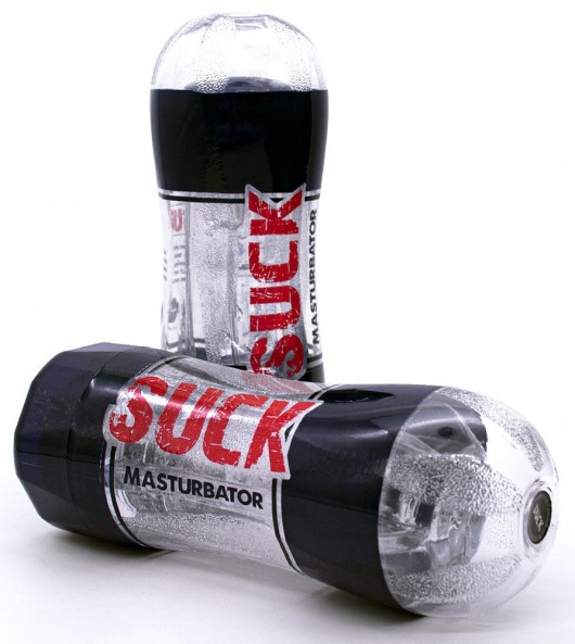 Прозрачный мастурбатор-вагина Suck - Boys of Toys - в Воронеже купить с доставкой