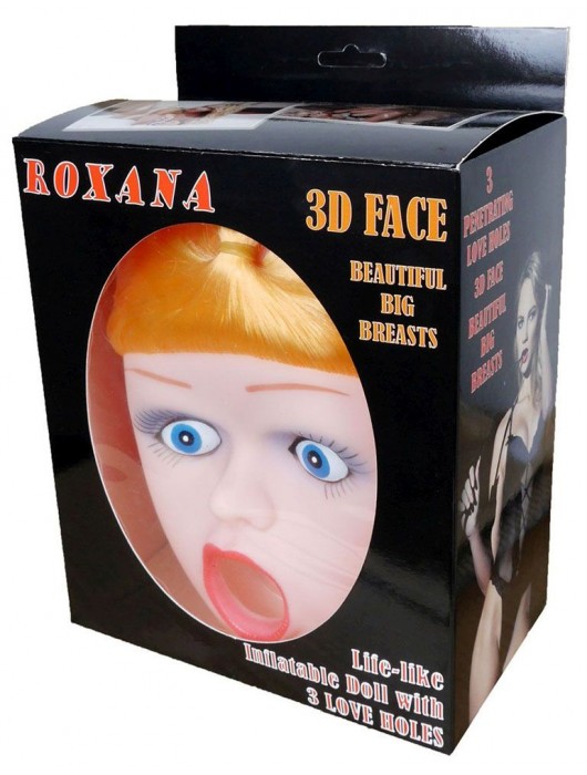 Надувная секс-кукла Roxana 3D - Boys of Toys - в Воронеже купить с доставкой