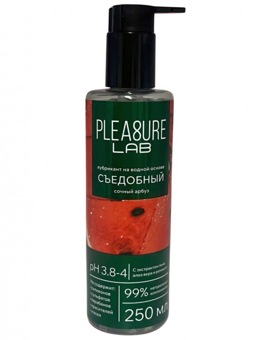 Лубрикант на водной основе Pleasure Lab с ароматом арбуза - 250 мл. - Pleasure Lab - купить с доставкой в Воронеже