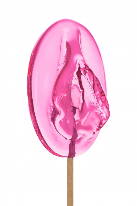 Леденец в форме вагины со вкусом айриш крим - 50 гр. - Sosuчki - купить с доставкой в Воронеже