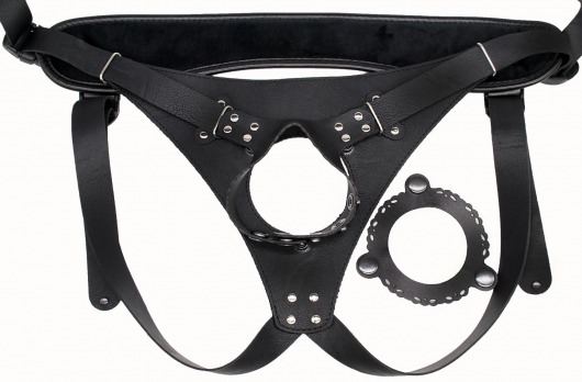 Пояс Hard Brutal для больших насадок - LOVETOY (А-Полимер) - купить с доставкой в Воронеже