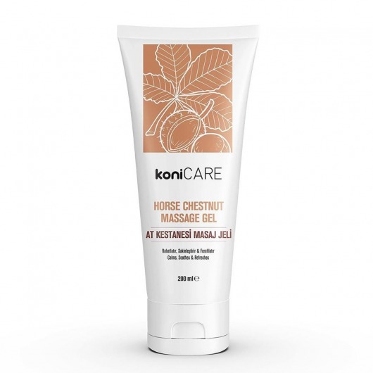 Расслабляющий массажный гель Konicare Horse Chestnut Massage Gel - 200 мл. - KoniCARE - купить с доставкой в Воронеже