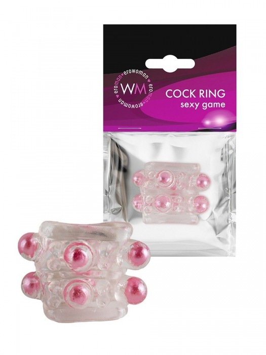 Прозрачная насадка на пенис с цветными шариками - Erowoman-Eroman - в Воронеже купить с доставкой