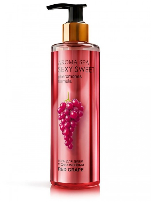 Гель для душа с феромонами и ароматом винограда Red Grape - 200 мл. -  - Магазин феромонов в Воронеже