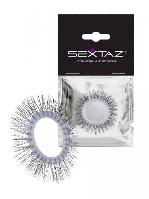 Круглое эрекционное кольцо с «ресничками» - Sextaz - в Воронеже купить с доставкой
