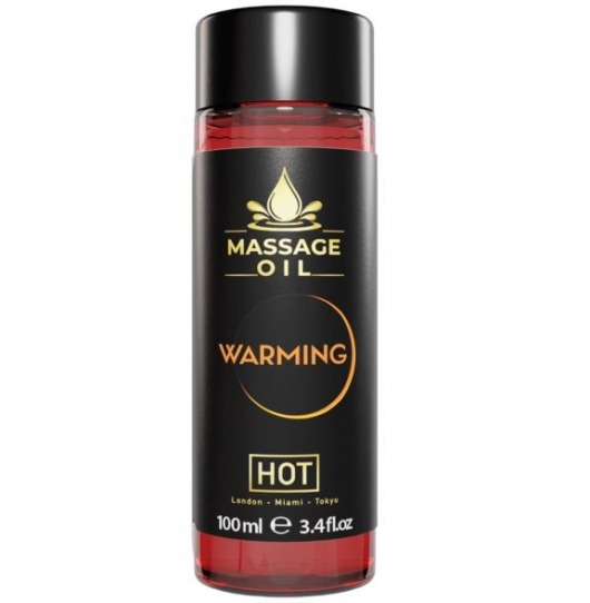 Массажное масло с согревающим эффектом Massage Oil Warming - 100 мл. - HOT - купить с доставкой в Воронеже