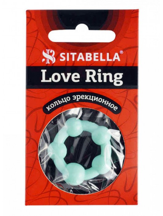 Цветное эрекционное кольцо с 5 бусинами Love Ring - Sitabella - в Воронеже купить с доставкой