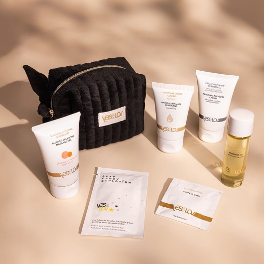 Набор YESforLOV La Trousse Enchantée в черной косметичке - YESforLOV - купить с доставкой в Воронеже