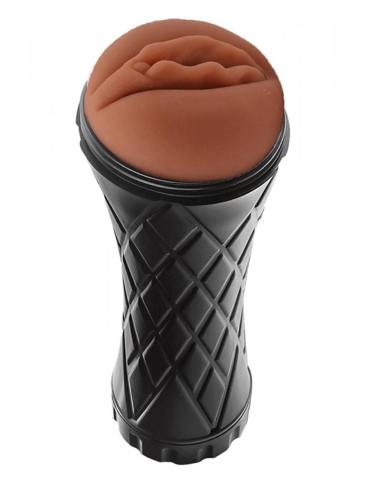 Коричневый мастурбатор-вагина Marly - Dream Toys - в Воронеже купить с доставкой