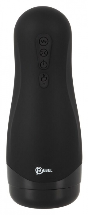 Черный вибромастурбатор с подогревом Masturbator with 3 Functions - Orion - в Воронеже купить с доставкой