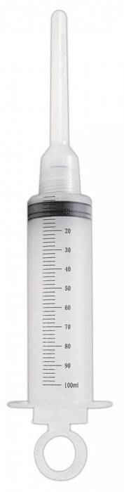 Шприц для спринцевания с двумя съемными насадками - Orion - купить с доставкой в Воронеже