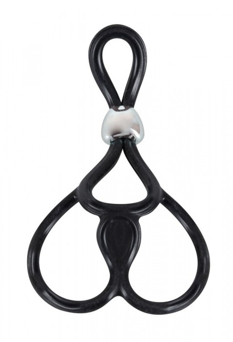 Лассо с подхватом мошонки Triple Ball-und Cockring - Orion - в Воронеже купить с доставкой