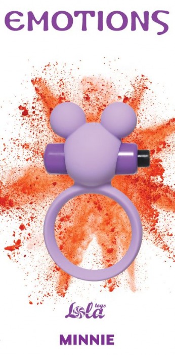 Сиреневое эрекционное виброколечко Emotions Minnie - Lola Games - в Воронеже купить с доставкой