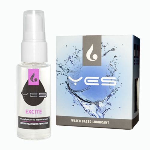 Гель-лубрикант на водной основе Excite с возбуждающим эффектом - 30 мл. - Sitabella - купить с доставкой в Воронеже