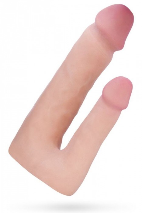 Поясной страпон с насадкой для двойного проникновения - 16 см. - ToyFa - купить с доставкой в Воронеже