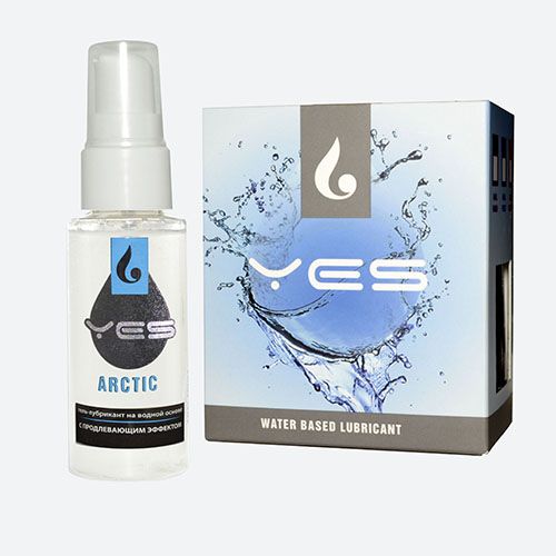 Интимный гель-лубрикант Yes Arctic с продлевающим эффектом - 30 мл. - Sitabella - купить с доставкой в Воронеже