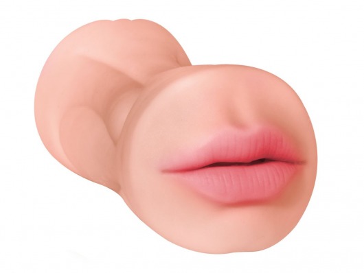 Двусторонний мастурбатор Goddess of Love - вагина и ротик - Lola Games - в Воронеже купить с доставкой