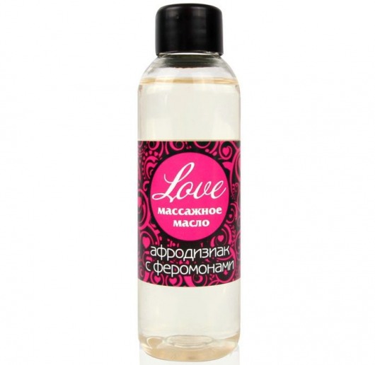 Массажное масло с феромонами Love - 75 мл. - Биоритм - купить с доставкой в Воронеже