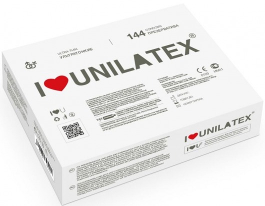 Ультратонкие презервативы Unilatex Ultra Thin - 144 шт. - Unilatex - купить с доставкой в Воронеже