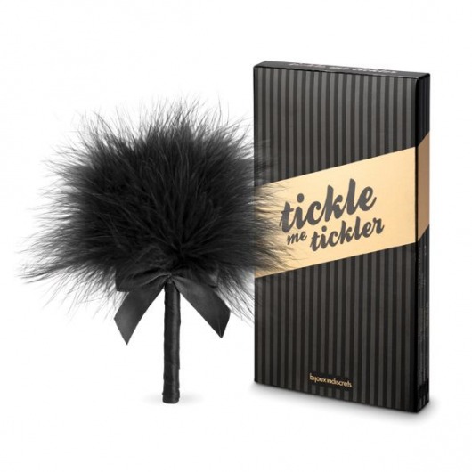 Пуховка для эротических игр Tickle Me Tickler - Bijoux Indiscrets - купить с доставкой в Воронеже