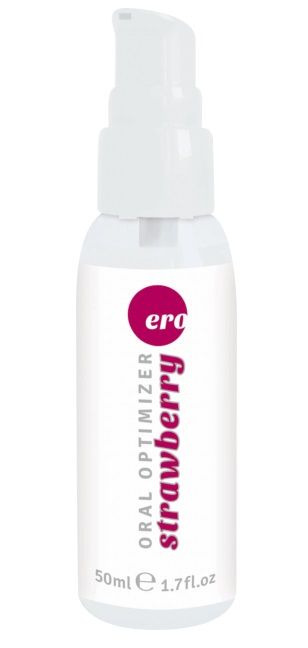 Увлажняющий гель для орального секса с ароматом клубники - 50 мл. - Ero - купить с доставкой в Воронеже