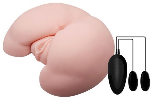 Вагина и анус с вибрацией CrazyBull Vagina and Anal - Baile - в Воронеже купить с доставкой