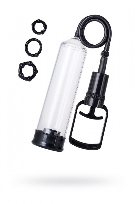 Вакуумная помпа A-toys с уплотнителем и эрекционными кольцами - A-toys - в Воронеже купить с доставкой