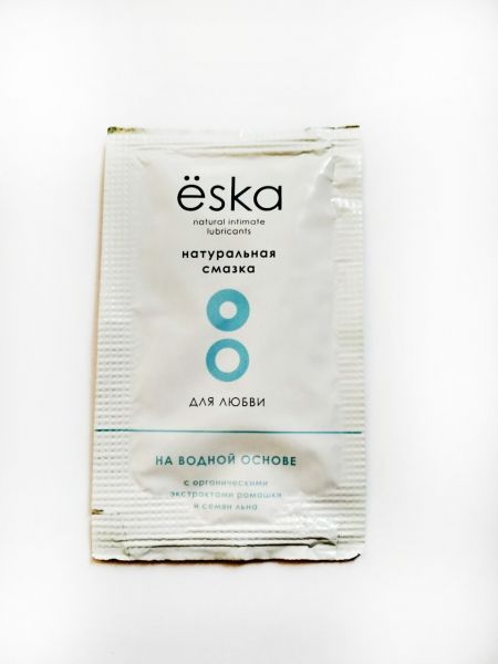 Натуральный лубрикант на водной основе Ёska - 7 мл. - Eska - купить с доставкой в Воронеже